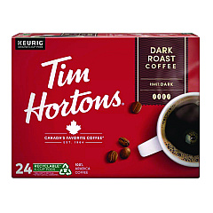 Tim Hortons K-Cup Pods Dark Roast, 24/Box (1279)