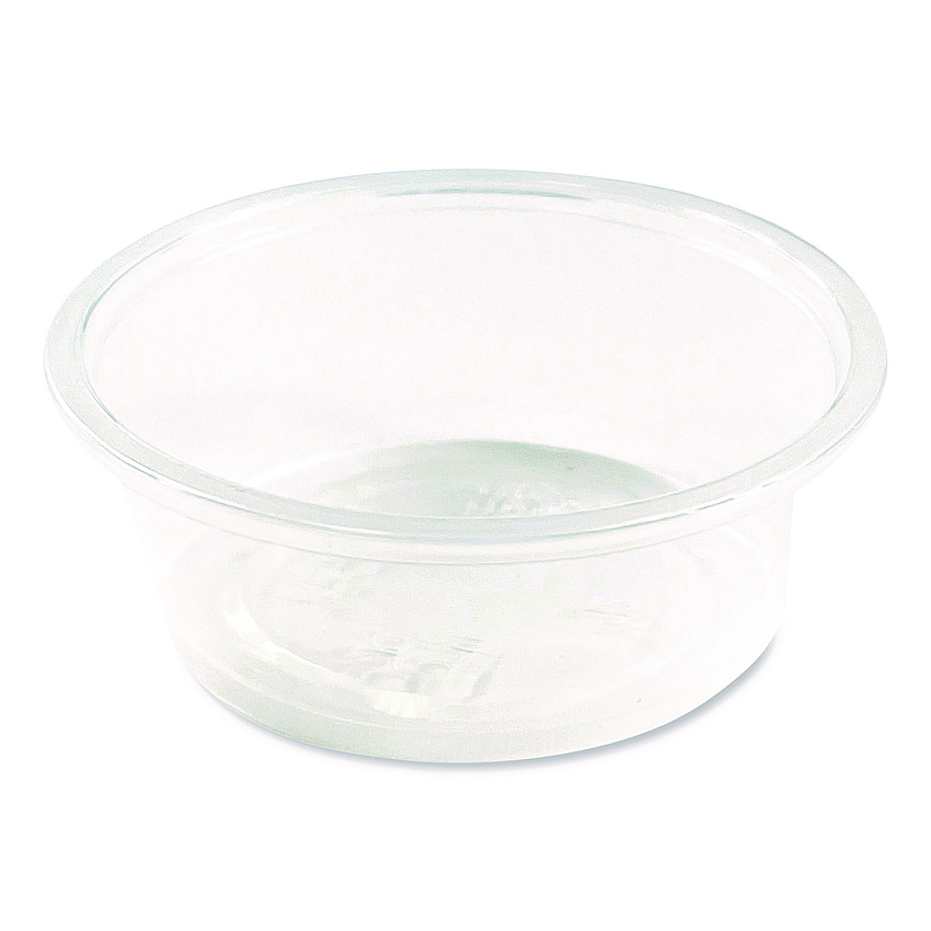 Boardwalk Souffle/Portion Cups, 1.5 oz, Polypropylene, Translucent, 2,500/Carton (BWKPRTN15TS)