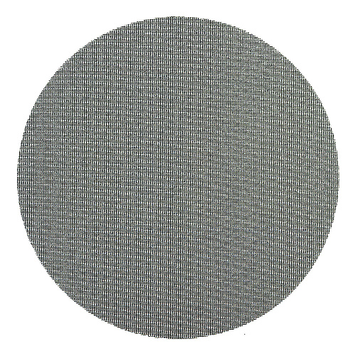 Americo Sand Screen Discs, 20" Diameter, 150 Grit, Black, 10/Carton (501520)
