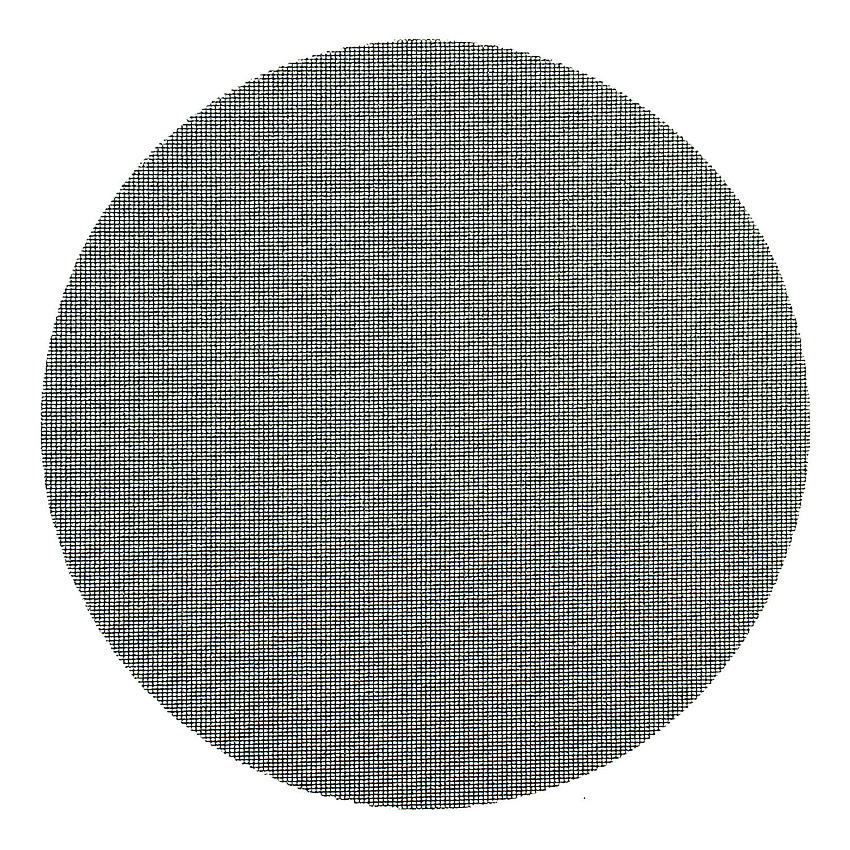 Americo Sand Screen Discs, 20" Diameter, 150 Grit, Black, 10/Carton (501520)
