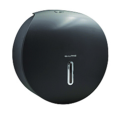 Alpine Plastic Single Roll Jumbo Toilet Paper Dispenser, 5.3 x 11.5 x 11.7, Gray (ALP450GRY)
