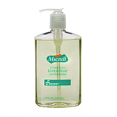 AbilityOne 8520014907370, SKILCRAFT MICRELL Antibacterial Lotion Soap, Unscented, 12/Box
