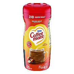 Coffee mate Hazelnut Creamer Powder, 15oz Plastic Bottle (12345)