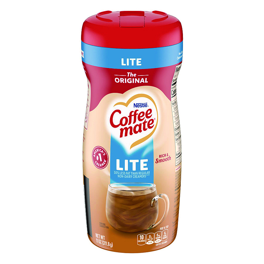 Coffee mate Original Lite Powdered Creamer, 11oz Canister (74185)