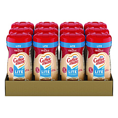 Coffee mate Powdered Original Lite Creamer, 11 oz. Canister, 12/Carton (74185CT)