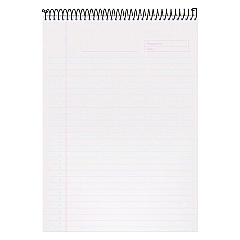 TOPS Color Notepads, Wide/Legal Rule, Orchid Cover, 70 White 8.5 x 11.75 Sheets (99710)