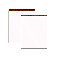 TOPS Easel Pads, Unruled, 27 x 34, White, 50 Sheets, 2/Carton (7903)