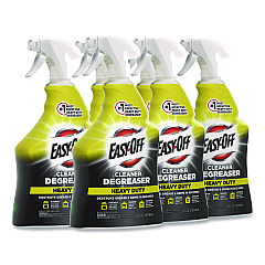 EASY-OFF Heavy Duty Cleaner Degreaser, 32 oz Spray Bottle, 6/Carton (99624)