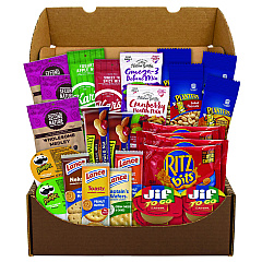 Snack Box Pros On The Go Snack Box, 27 Assorted Snacks (700S0009)