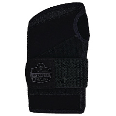 ergodyne ProFlex 4005 Wrist Brace Support with Single Strap, X-Large, Fits Left Hand, Black (70143)
