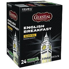 Celestial Seasonings English Breakfast Black Tea K-Cups, 96/Carton (14731CT)
