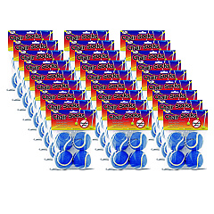 The Pencil Grip Chair Sox, 2.5", Blue Felt/Rubber, 4/Pack, 36 Packs/Carton (233)
