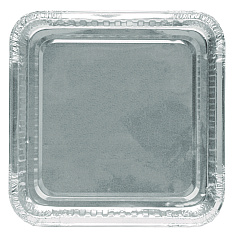 HFA 8" Square Cake Pan, 7.88 x 7.88 x 1.31, Silver, Aluminum, 500/Carton (404835500)