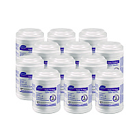 Diversey Oxivir TB Disinfectant Wipes, 7 x 6, White, 160/Canister, 12 Canisters/Carton (4599516)
