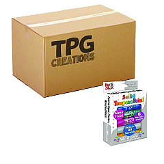 The Pencil Grip Kwik Stix Tempera Paint Set, 6 Assorted Metallic Colors, 6/Set, 24 Sets/Carton (61324)