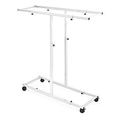AdirOffice Blueprint Storage Cabinet Steel Vertical Plan Center, Assorted Document Sizes, 15" x 27" to 47.25" x 32.5" to 57", White (I614WHI)