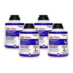 SC Johnson Professional TruShot 2.0 Power Cleaner, Clean Fresh Scent, 10 oz Cartridge, 4/Carton (315386)