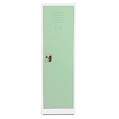 AdirOffice Steel Storage Locker, 1 Compartment, 15 x 15 x 48, Misty Green (I62901MGRN)