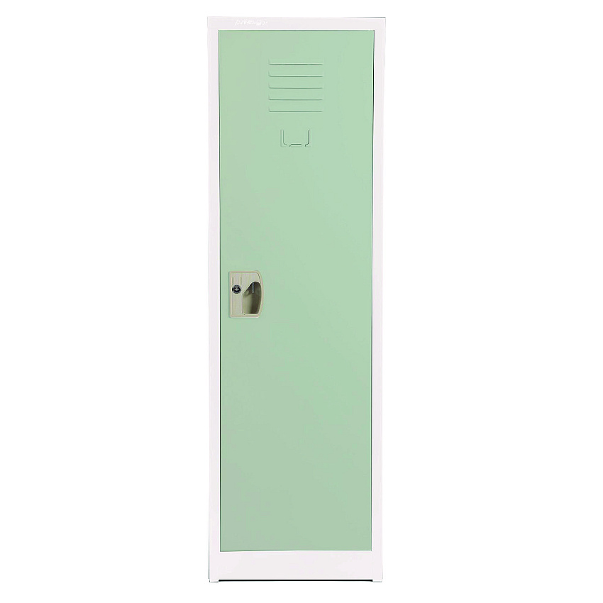 AdirOffice Steel Storage Locker, 1 Compartment, 15 x 15 x 48, Misty Green (I62901MGRN)