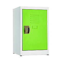 AdirOffice Steel Storage Locker, 1 Compartment, 15 x 15 x 24, Green (I62902GRN)