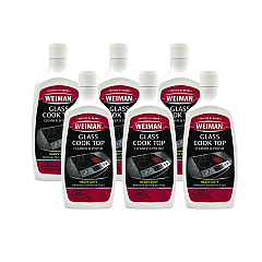 WEIMAN Glass Cook Top Cleaner and Polish, 20 oz, Squeeze Bottle, 6/CT (137)