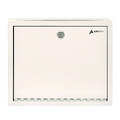 AdirOffice Large Size Steel Multi-Purpose Secure Drop Box, 12 x 3 x 10, White (I63103WHI)