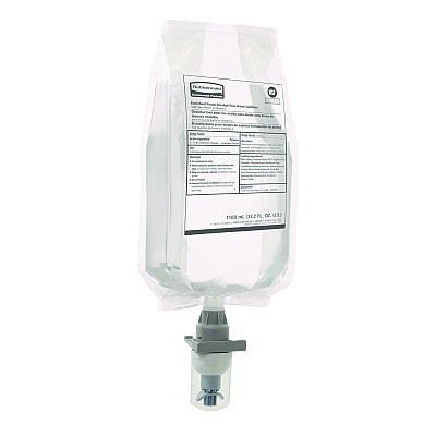 Rubbermaid Commercial Auto Foam Refill Antibacterial Hand Soap, Fragrance Free, 1,100 mL, 4/Carton (2147027)