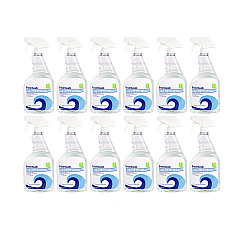 Boardwalk Natural Glass Cleaner, 32 oz Trigger Spray Bottle, 12/Carton (BWK47112G)