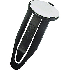 AdirOffice Clips for Plans, Blueprints, Maps and Posters, Small, Black, 50/Pack (I636)