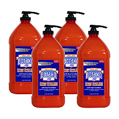 Boraxo Orange Heavy Duty Hand Cleaner, 3 L Pump Bottle, 4/Carton (06058CT)