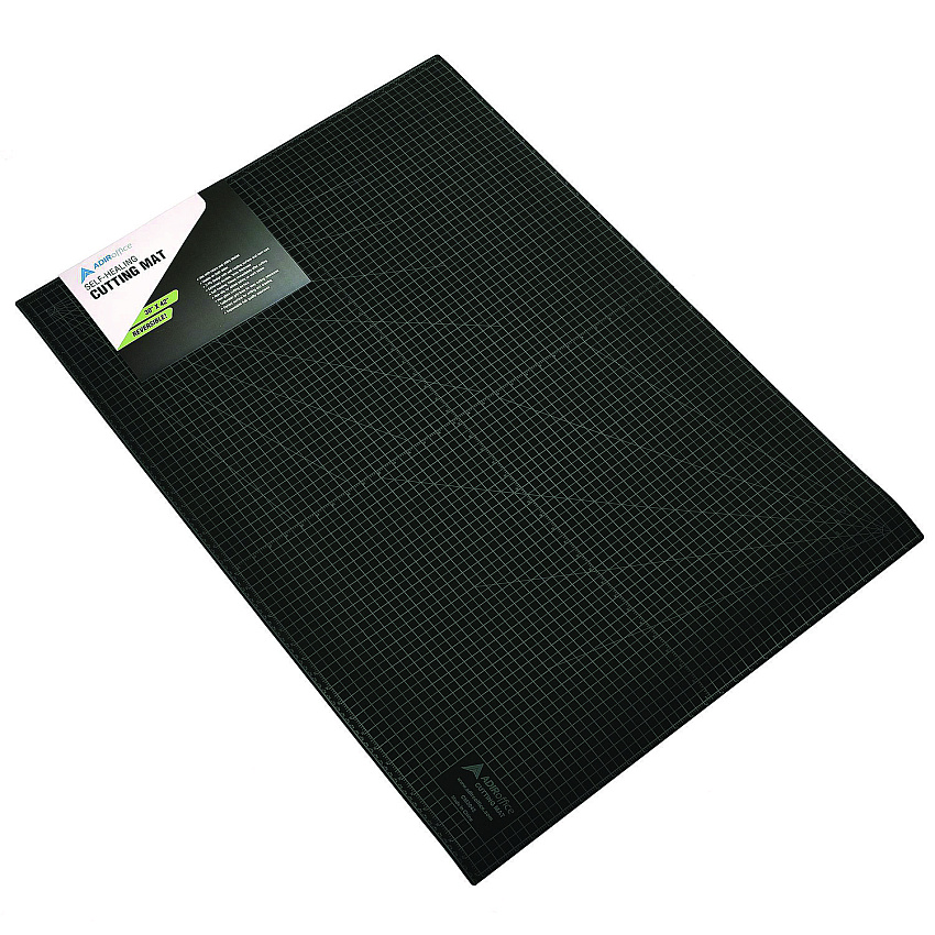 AdirOffice Reversible Self Healing Cutting Mat, 30 x 42, Green/Black (ICM3042)