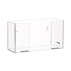 AdirMed Acrylic Glove Dispenser, Single Box Capacity, 10.2 x 3.5 x 5.3, Clear (I90201)