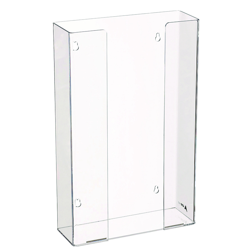 AdirMed Acrylic Glove Dispenser, Triple Box Capacity, 10.2 x 3.5 x 16.1, Clear (I90203)