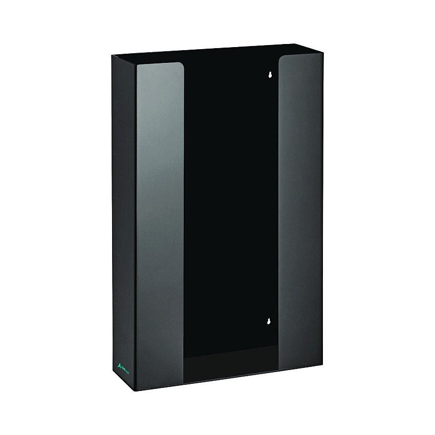 AdirMed Acrylic Glove Dispenser, Triple Box Capacity, 10.2 x 3.5 x 16.1, Black (I90203BLK)