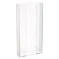 AdirMed Acrylic Glove Dispenser, Quad Box Capacity, 10.2 x 3.5 x 21.1, Clear (I90204)