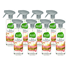 Seventh Generation Natural All-Purpose Cleaner, Morning Meadow, 23 oz Trigger Spray Bottle, 8/Carton (44714CT)