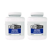 Diversey Beer Clean Glass Cleaner, Unscented, Powder, 4 lb. Container (990201)