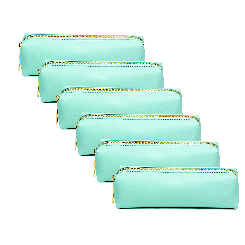 PUKKA PAD Pencil Case, 7.9" x 2" x 2", Blue (9169CD)