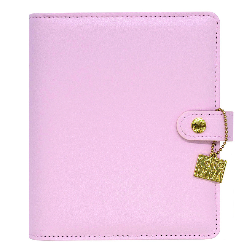 PUKKA PAD Personal Planner, 7.48 x 6.42, Pink Cover, 12-Month, Undated (9153CD)