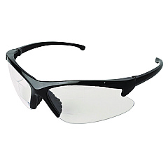 KleenGuard V60 30-06 Dual Readers Safety Glasses, Black Polycarbonate Frame, Clear Polycarbonate Lens, 6/Box (20387)