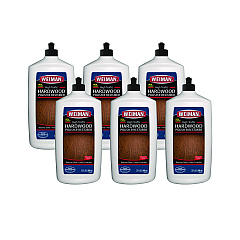 WEIMAN High Traffic Hardwood Polish and Restorer, 32 oz Squeeze Bottle, 6/Carton (523)