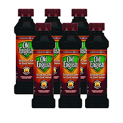 OLD ENGLISH Furniture Scratch Cover, For Dark Woods, 8 oz Bottle, 6/Carton (75144CT)