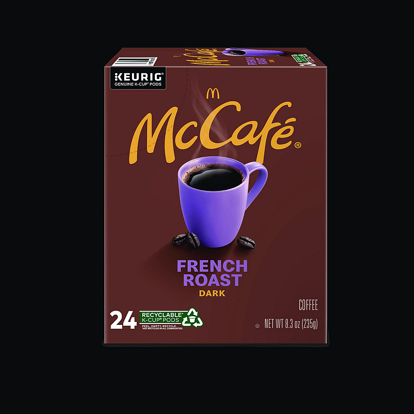 McCafe French Roast K-Cup, 24/BX (7466)