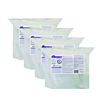 Diversey Oxivir TB Disinfectant Wipes Refill, 11 x 12, Unscented, White, 160 Wipes/Refill Pouch, 4 Refill Pouches/Carton (100823906)