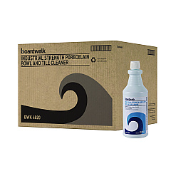 Boardwalk Industrial Strength Porcelain Bowl and Tile Cleaner, Floral Scent, 32 oz, 12/CT (BWK4820)