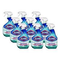 Clorox Bleach Foamer Bathroom Spray, Original, 30 oz Spray Bottle, 9/Carton (30614)