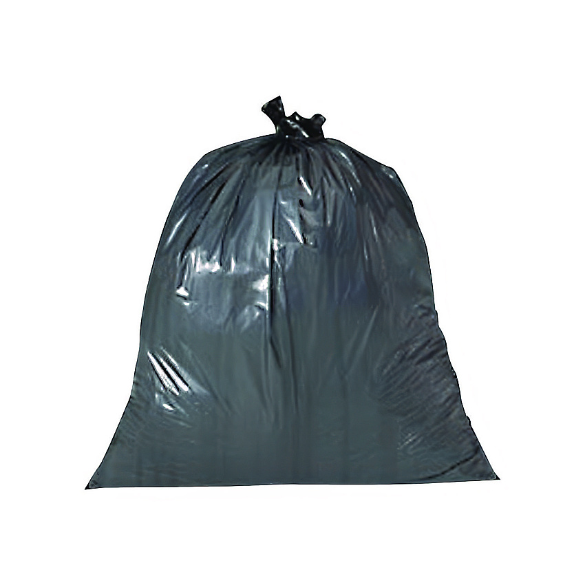 Heritage Linear Low-Density Can Liners, 60 gal, 1.2 mil, 44 x 56, Black, 100/Carton (H8856SH)