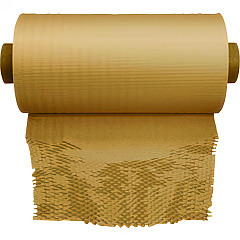 ipg HexcelWrap Kraft Paper Cushioning Roll, 15.25" x 840 ft, Brown Kraft (H1002)