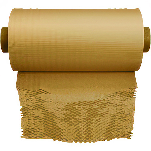 ipg HexcelWrap Kraft Paper Cushioning Roll, 15.25" x 840 ft, Brown Kraft (H1002)