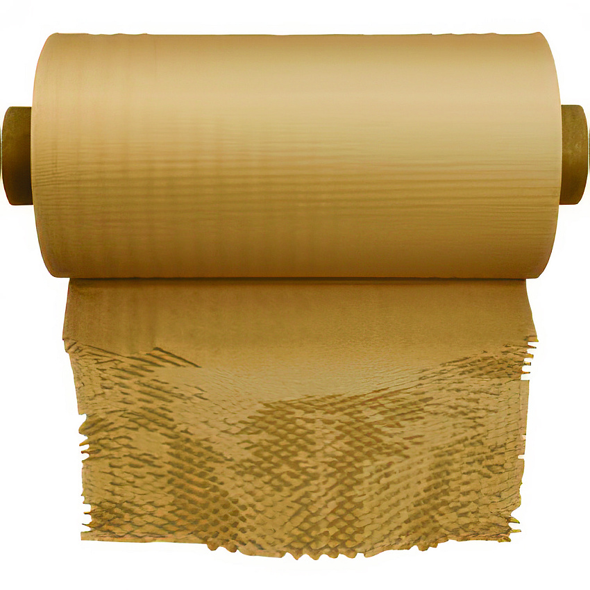 ipg HexcelWrap Kraft Paper Cushioning Roll, 15.25" x 840 ft, Brown Kraft (H1002)
